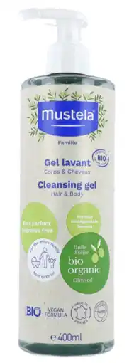 De Online Drogist Mustela Bio Wasgel Hair & Body aanbieding