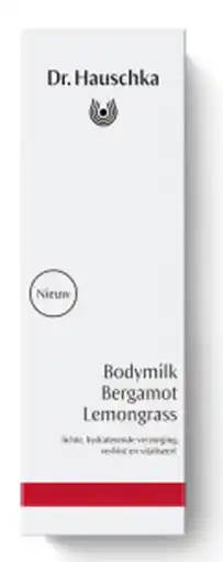 De Online Drogist Dr. Hauschka Bodymilk Bergamot Lemongrass aanbieding