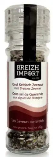 De Online Drogist Breizh Import Grof Keltisch Zeezout met Bretons Zeewier aanbieding