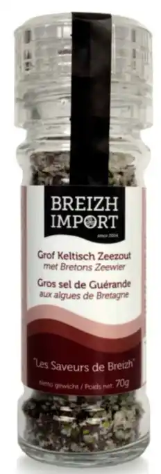 De Online Drogist Breizh Import Grof Keltisch Zeezout met Bretons Zeewier aanbieding
