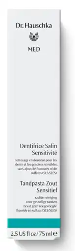 De Online Drogist Dr. Hauschka Tandpasta Zout Sensitief aanbieding