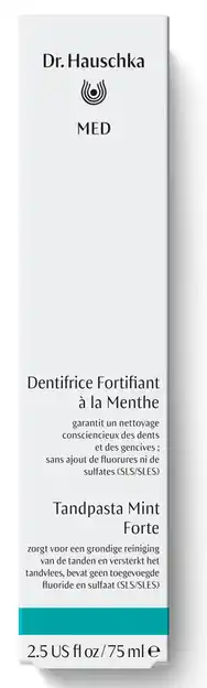 De Online Drogist Dr. Hauschka Tandpasta Mint Forte aanbieding