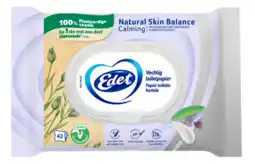 De Online Drogist Edet Natural Skin Balance Vochtig Toiletpapier aanbieding