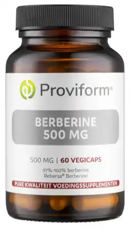 De Online Drogist Proviform Berberine 500mg Capsules aanbieding