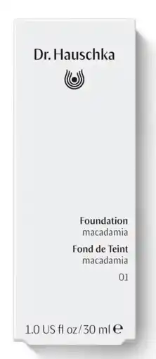 De Online Drogist Dr. Hauschka Foundation Macadamia 01 aanbieding