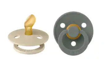 De Online Drogist Bibs Fopspeen 0-6 Maanden Anatomic Vanilla/Pine aanbieding