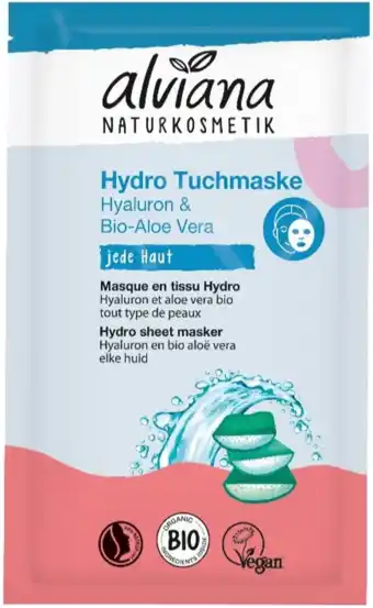 De Online Drogist Alviana Hydro Sheet Masker aanbieding