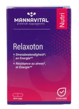 De Online Drogist MannaVital Relaxoton Capsules aanbieding