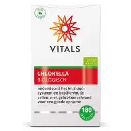 De Online Drogist Vitals Chlorella Bio Tabletten aanbieding