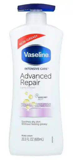 De Online Drogist Vaseline Intensive Care Advanced Repair Bodylotion aanbieding