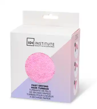 De Online Drogist IDC Institute Fast Drying Hair Turban aanbieding
