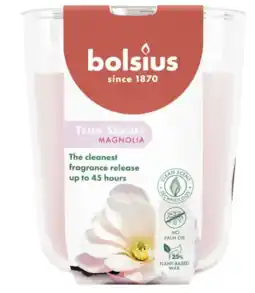 De Online Drogist Bolsius Geurkaars True Scents Magnolia aanbieding