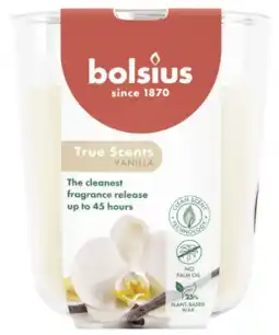 De Online Drogist Bolsius True Scents Vanilla Geurkaars aanbieding