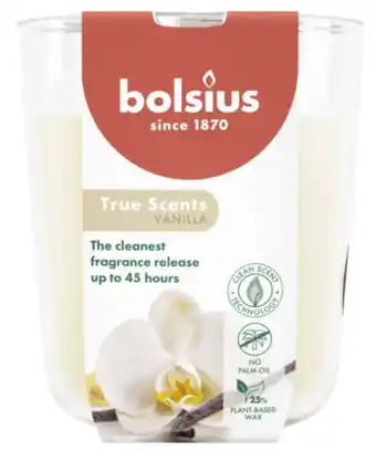 De Online Drogist Bolsius True Scents Vanilla Geurkaars aanbieding