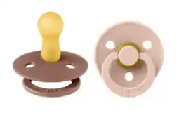 De Online Drogist Bibs Fopspeen 0-6 Maanden Woodchuck/Blush aanbieding