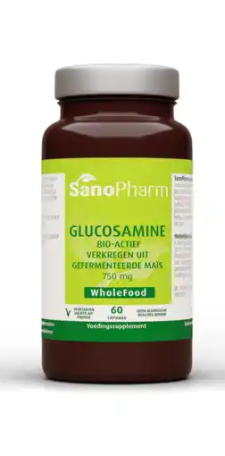 De Online Drogist SanoPharm WholeFood Glucosamine Capsules aanbieding