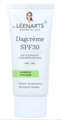 De Online Drogist Drs Leenarts Dagcrème SPF30 Vette Huid aanbieding
