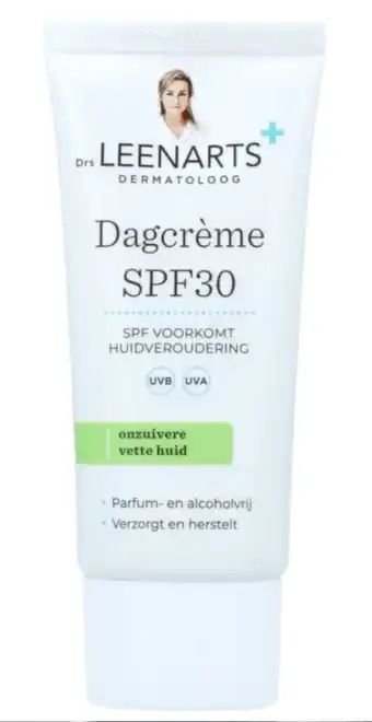 De Online Drogist Drs Leenarts Dagcrème SPF30 Vette Huid aanbieding