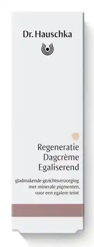 De Online Drogist Dr. Hauschka Regeneratie Dagcreme Egaliserend aanbieding