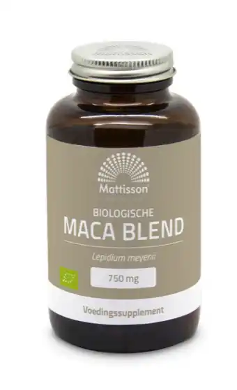 De Online Drogist Mattisson HealthStyle Maca Blend Bio Capsules aanbieding