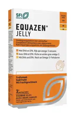 De Online Drogist Equazen Jelly Omega 3 & 6 Vetzuren Kauwbare Jellies aanbieding