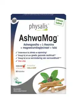 De Online Drogist Physalis AshwaMag Tabletten aanbieding