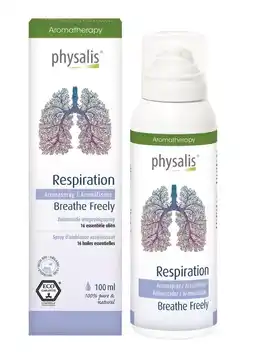 De Online Drogist Physalis Aromaspray Respiration aanbieding