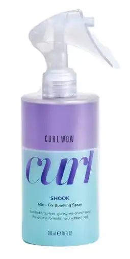 De Online Drogist Curl Wow Shook Mix + Fix Bunding Spray aanbieding
