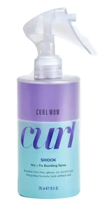 De Online Drogist Curl Wow Shook Mix + Fix Bunding Spray aanbieding