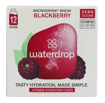 De Online Drogist Waterdrop Microdrink Blackberry aanbieding