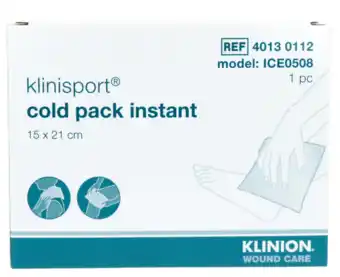 De Online Drogist Klinion Klinisport Cold Pack Instant 15 x 21 cm aanbieding