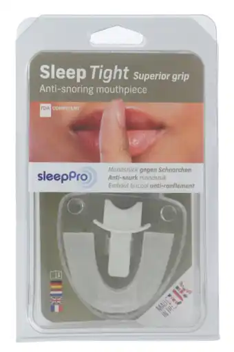 De Online Drogist SleepPro Sleep Tight Anti-snurk Mondstuk aanbieding