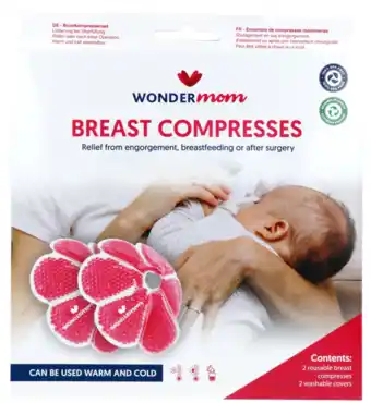 De Online Drogist Wondermom Breast Compresses Set aanbieding