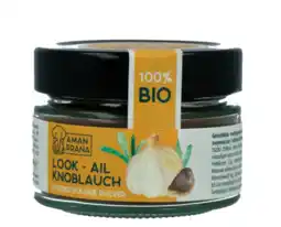 De Online Drogist Aman Prana Zwarte Knoflook Poeder Bio aanbieding
