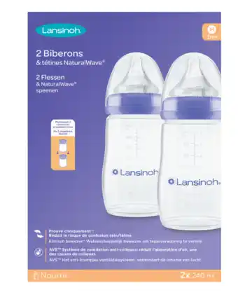 De Online Drogist Lansinoh Drinkflessen 240ml aanbieding