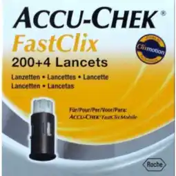 De Online Drogist Roche Accu Chek Fastclix Lancetten aanbieding