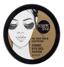 De Online Drogist Organic Shop Pu-Erh Tea & Caffeine Tonic Eye Gel Patch aanbieding