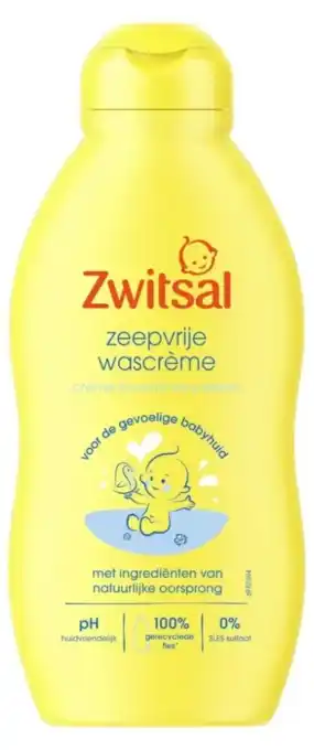 De Online Drogist Zwitsal Zeepvrije Wascrème aanbieding