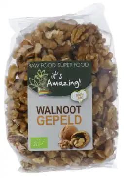 De Online Drogist Its Amazing Walnoten Gepeld Biologisch aanbieding