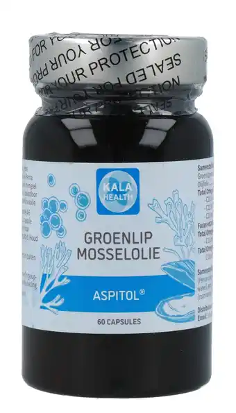 De Online Drogist Kala Health Groenlopmosselolie Aspitol aanbieding
