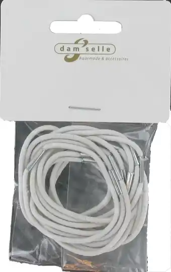 De Online Drogist Damselle Elastiek Wit Lang aanbieding