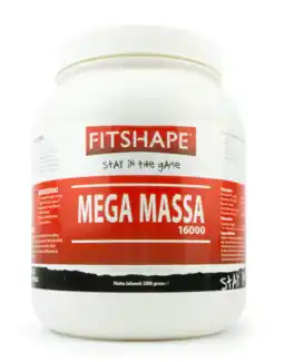 De Online Drogist Fitshape Mega Massa 16000 Chocolade aanbieding