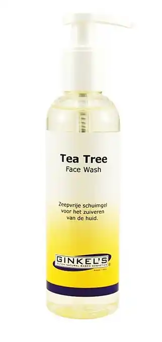 De Online Drogist Ginkel's Face Wash Tea Tree aanbieding