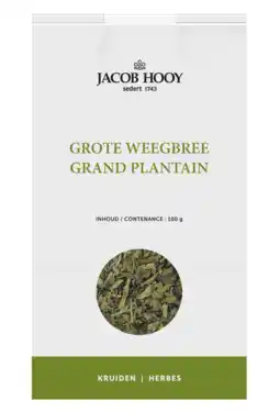 De Online Drogist Jacob Hooy Weegbree Kruidenthee aanbieding
