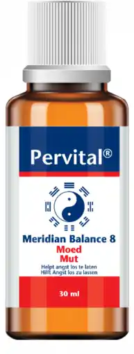 De Online Drogist Pervital Meridian Balance 8 Moed aanbieding