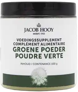 De Online Drogist Jacob Hooy Groene Poeder aanbieding