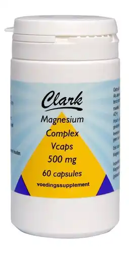 De Online Drogist Clark Magnesiumcomplex 500mg Capsules aanbieding