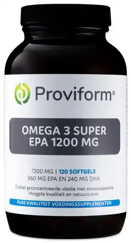 De Online Drogist Proviform Omega 3 Super Epa Softgel Capsules 120st aanbieding