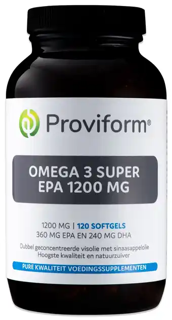 De Online Drogist Proviform Omega 3 Super Epa Softgel Capsules 120st aanbieding