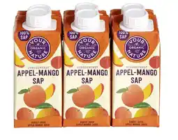 De Online Drogist Your Organic Nature Appel Mango Sap 6 pakjes aanbieding